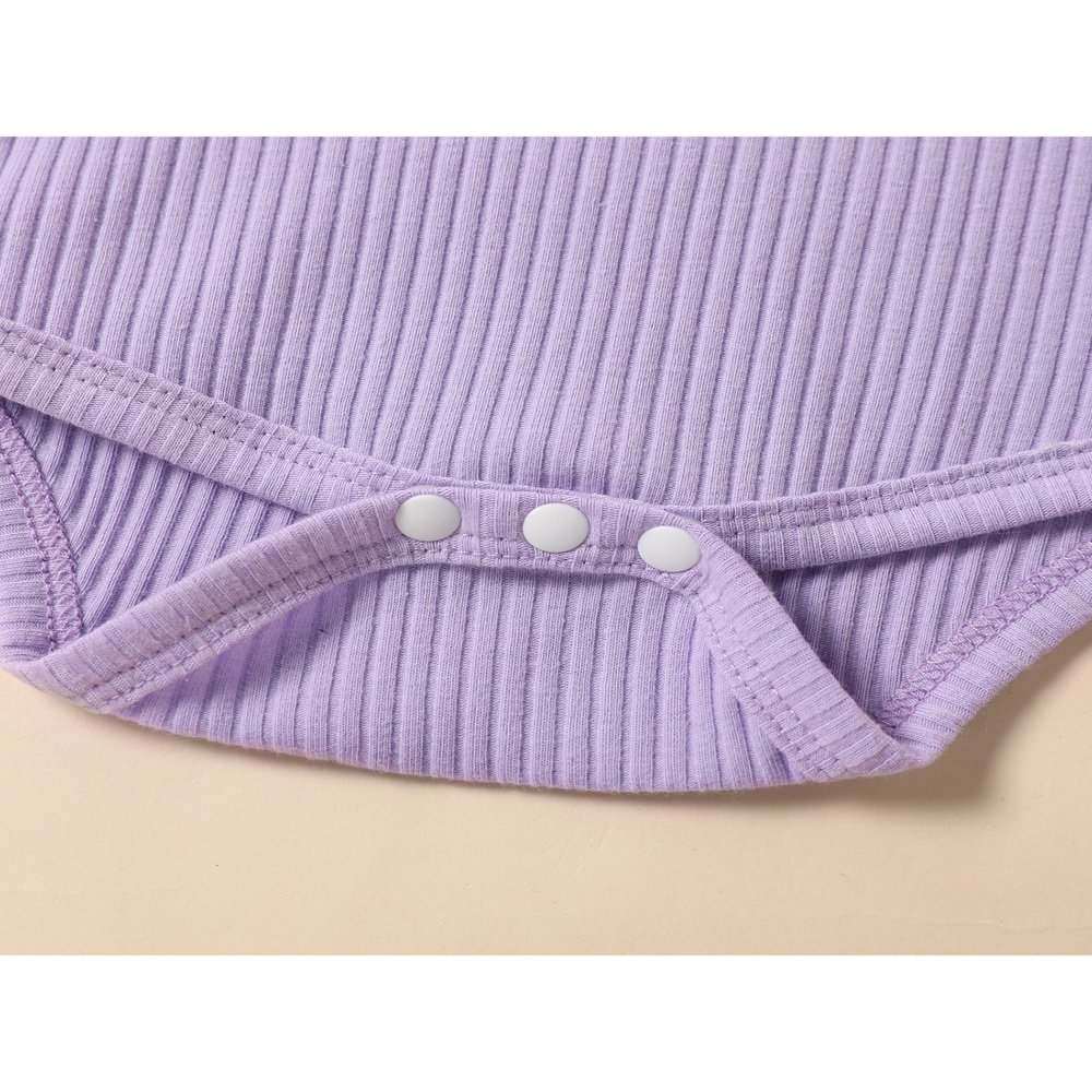 Infant Baby Girls Boys Suit Solid Color Sleeveless Triangle Romper