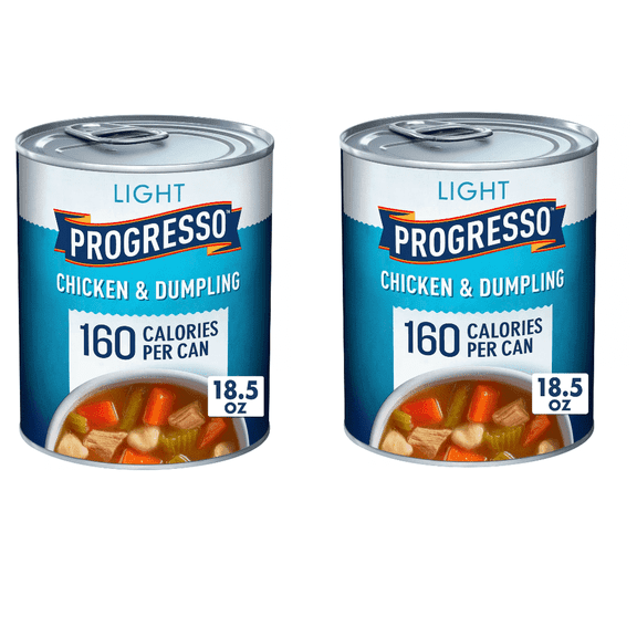 (2 pack) Progresso Light Chicken & Dumpling Soup - 18.5oz