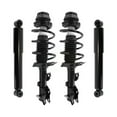 thumbnail image 1 of Transit Auto Front Rear Complete Suspension Shocks Strut and Coil Spring Mount Assemblies Kit for Car 2012-2017 Hyundai Accent - Left Right Side (Driver Passenger) K78M-100166, 1 of 2