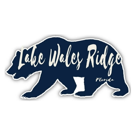 

Lake Leatherwood Arkansas Souvenir 3x1.5-Inch Fridge Magnet Bear Design