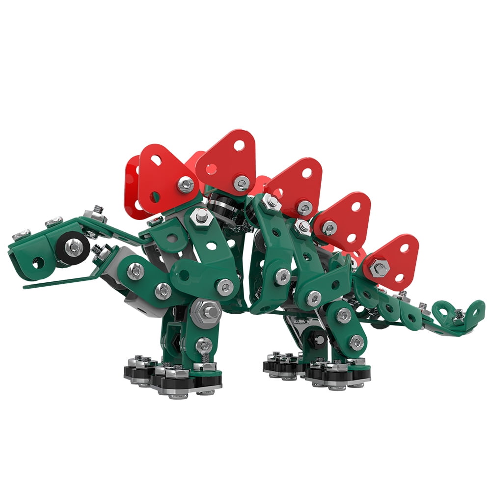 STEM Education Metal Building Toys Kit Triceratops Erector Set for Kids