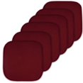 thumbnail image 1 of Almohadillas viscoelásticas Sweet Home Collection, 6 unidades, color vino, 1 of 7