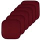 thumbnail image 1 of Almohadillas viscoelásticas Sweet Home Collection, 6 unidades, color vino, 1 of 7