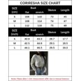 thumbnail image 5 of Women's Spring Crop Tie Front Cardigan Long Sleeve Rib Knit Sweater Top, 5 of 5