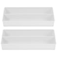 thumbnail image 3 of Masteelf  2 Pcs Change Storage Box Collection Holder Clear Coin Capsules Case White, 3 of 8