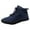 Blue, variant on Waterproof Snow Boots For Men Lightweight Hanging Out Skin-Friendly Climbing Boot Wide Calf Boots Winter Boots Womens Shoes