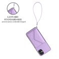 thumbnail image 3 of Allytech Galaxy A05 Wallet Case with Hand Wrist, Luxury PU Leather Shockproof RFID Blocking Cards Slots Stand Magnetic Closure Phone Case Cover for Samsung Galaxy A05, Purple, 3 of 8