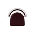 thumbnail image 3 of 861 Artemis 30" Swivel Bar Stool with Anodized Nickel Finish and Canter Bordeaux Seat and Back, 3 of 5