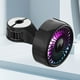 thumbnail image 2 of Ventilador Circulador Aire Con Carga USB Circulador Coche Eléctrico RGB (negro), 2 of 9
