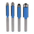 thumbnail image 1 of Bgsha 4pcs Droite Garniture Routeur Bit Ensemble TCT Coupe Outil de Travail du Bois, 1 of 10