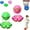 2pcs-AA, variant on 2026 model magical transformable bouncing ball, automatically bouncing to bring double fun. Equipped with 3 LED lights. Upgraded creative flying disc-style start-up magic ball (set of two pieces)