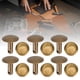 thumbnail image 5 of Twinmattress Remaches de Cobre Remache Lateral de Artesanía en Cuero Tapones de Rosca Remache de Doble Mano Sujetadores de Pasador de Doble Cara Remache Artesanal ANGGREK Otros, 5 of 8