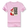thumbnail image 1 of Camiseta divertida de Papá Noel para hombre, deberías ver el tamaño de mi saco, regalos, lindo disfraz de Navidad, pijama para tu papá, tío papá, 1 of 4