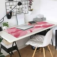 thumbnail image 4 of Pink Camouflage Large Gaming Mouse Pad Big Mousepad Mice Keyboard Mat with Non-Slip Rubber Base for Computer Laptop Home & Office, 35.4 X 15.7 inch, 4 of 5