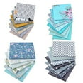 thumbnail image 2 of Vikakiooze 8PCS Fabric Assorted Pre-Cut Quarters Bundle DIY Decor 50x50cm, 2 of 4