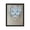Black, variant on Framed poster, Tiger, gift, home warming, animal lovers. (Red Oak, 8″×10″)