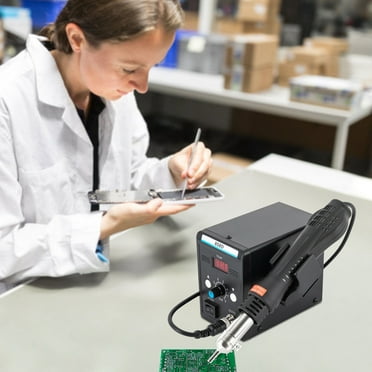 Hot Air Rework Station,SMD Soldering Station Heat Gun for Electronics Repairing