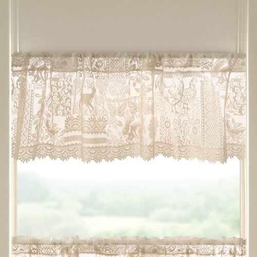 Heritage Lace Woodland Patch 60-Inch by 15-Inch Cafe Valance