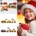 thumbnail image 4 of Potente motor de tren EUBUY que funciona con pilas para niños de 3 a 14 años, 4 of 8