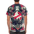 thumbnail image 2 of Ghostbusters T-Shirt for Men Novelty 3D Pritneted Casual Short Sleeve Tees Shirt Summer Street T Shirt Top, 2 of 7