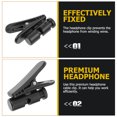 thumbnail image 6 of Howish Headset Clips 5pcs Earbud Clips for Headphones (Black),ABS, PC(1.57"X0.79"X0.39"), 6 of 8