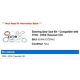 thumbnail image 2 of Steering Gear Seal Kit - Compatible with 1998 - 2004 Chevy S10 1999 2000 2001 2002 2003, 2 of 2