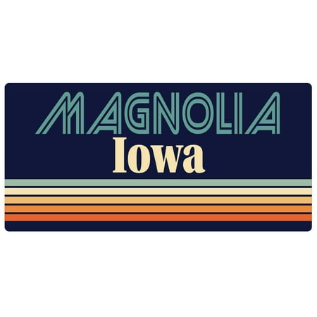

Magnolia Iowa 5 x 2.5-Inch Fridge Magnet Retro Design