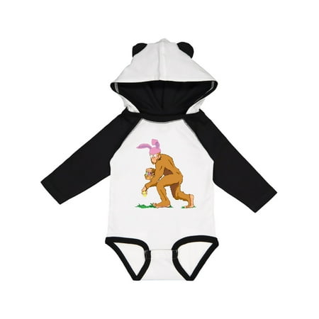 

Inktastic Bigfoot is the Easter Bunny Gift Baby Boy or Baby Girl Long Sleeve Bodysuit