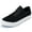 Black-B, variant on JENN ARDOR Women's Slip On Laceless Canvas Sneaker