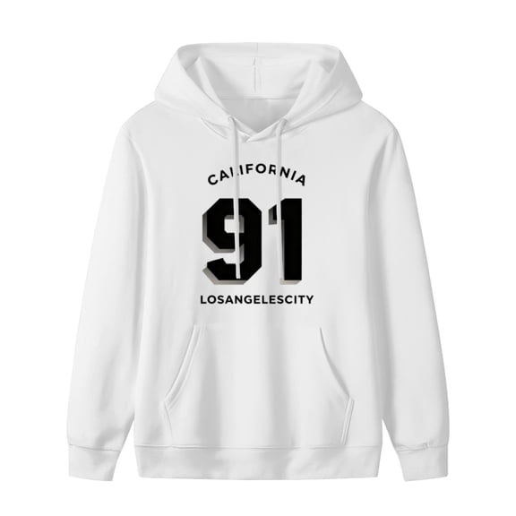 California Print Mens Hoodies with Long Sleeve, Lightweight Basis Pullover Men's Drawstring Pocket Sweatshirt Hooded