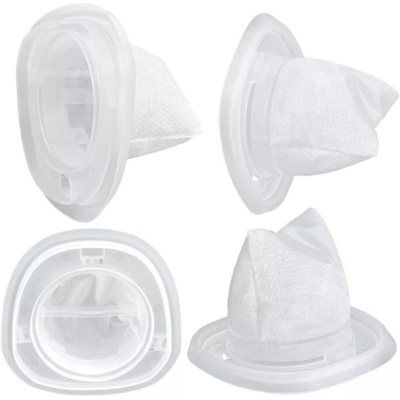 Fugedox HNVCF10 Vacuum Filter Replacements for Black and Decker Dustbuster Hand Vacuum HNVC115, HNVC215, HNVC220 Series (HNVCF10) Washable, 4 Pack