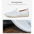 thumbnail image 4 of Men's comfort Daily life Shoes Soft Walking Breathable Shoes Round head flat Driving Shoes, 4 of 14