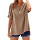 thumbnail image 1 of para las Mujeres Casual de Manga Corta Cuello Redondo Verano Suelto Camisetas Blusa, 1 of 4