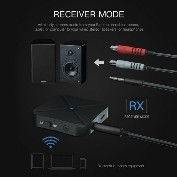 2 en 1 transmetteur récepteur Bluetooth 4.2 adaptateur Audio stéréo sans  fil adaptateur Audio sans fil