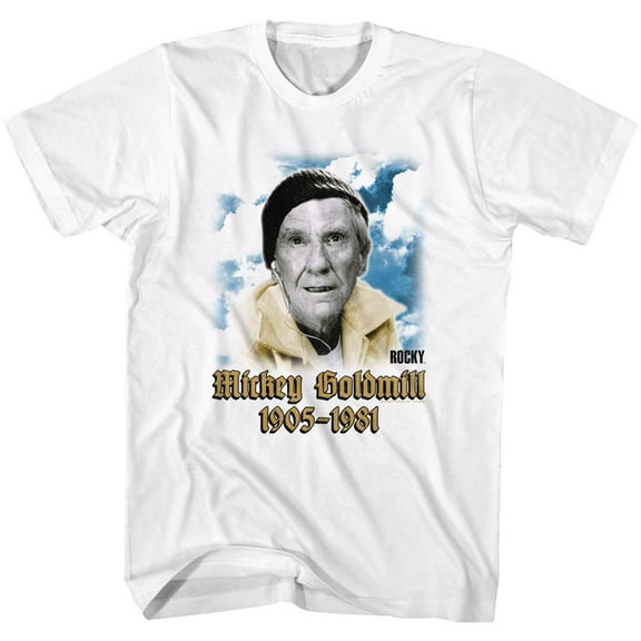 Rocky Mick Memorial White Adult T-Shirt 6Xl