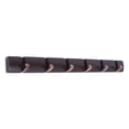 thumbnail image 3 of BirdRock Home Wall Mounted Coat and Hat Rack - 6 Folding Hooks - Oil Rubbed Bronze, 3 of 5