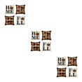 thumbnail image 4 of Injueey 4 piezas de decoración navideña con funda de cojín de fácil cuidado, funda decorativa para cojín de poliéster suave, Halloween-6 Type1 NO1, 4 of 6