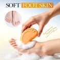 thumbnail image 2 of SDOHIG Turmeric Exfoliating Foot Care Soap, Natural Foot Scrub Bar with Curcuma, Removes Dead Skin & Smooths Cracked Heels, Daily Pedicure for Dry Feet, Natural Brightening, 100g, 2 of 6
