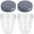 thumbnail image 1 of Pack Nutribullet Blender Replacement Cups with Lid, Compatible with Nutribullet 900W Blender, 1 of 4
