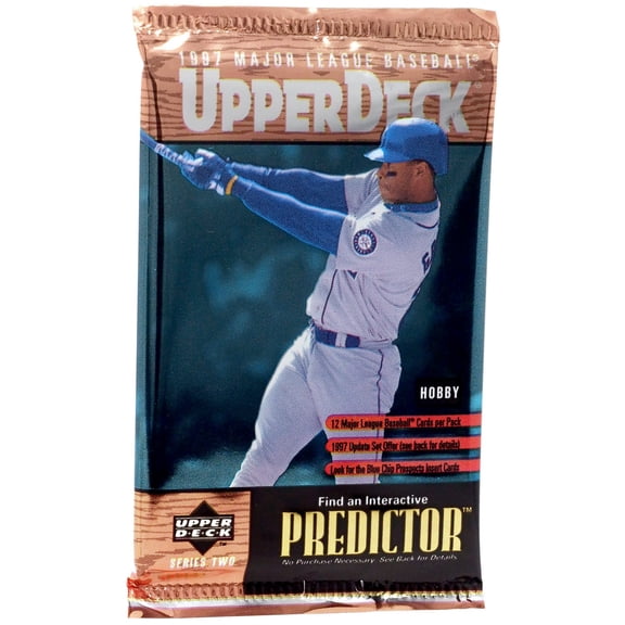 MLB Upper Deck 1997 Series 2 Baseball Trading Card HOBBY Pack (12 Cards)