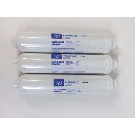 New 3 Pack AICRO-Q 10 2 Inline Filter w/ 1/4 Built-in Quick-Connect Fitting
