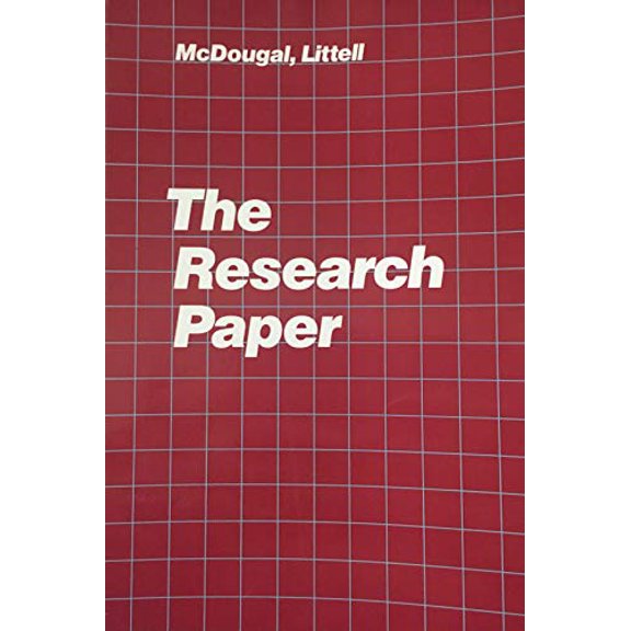 Pre-Owned The Research Paper, 9780866093460, 086609346X, Paperback,