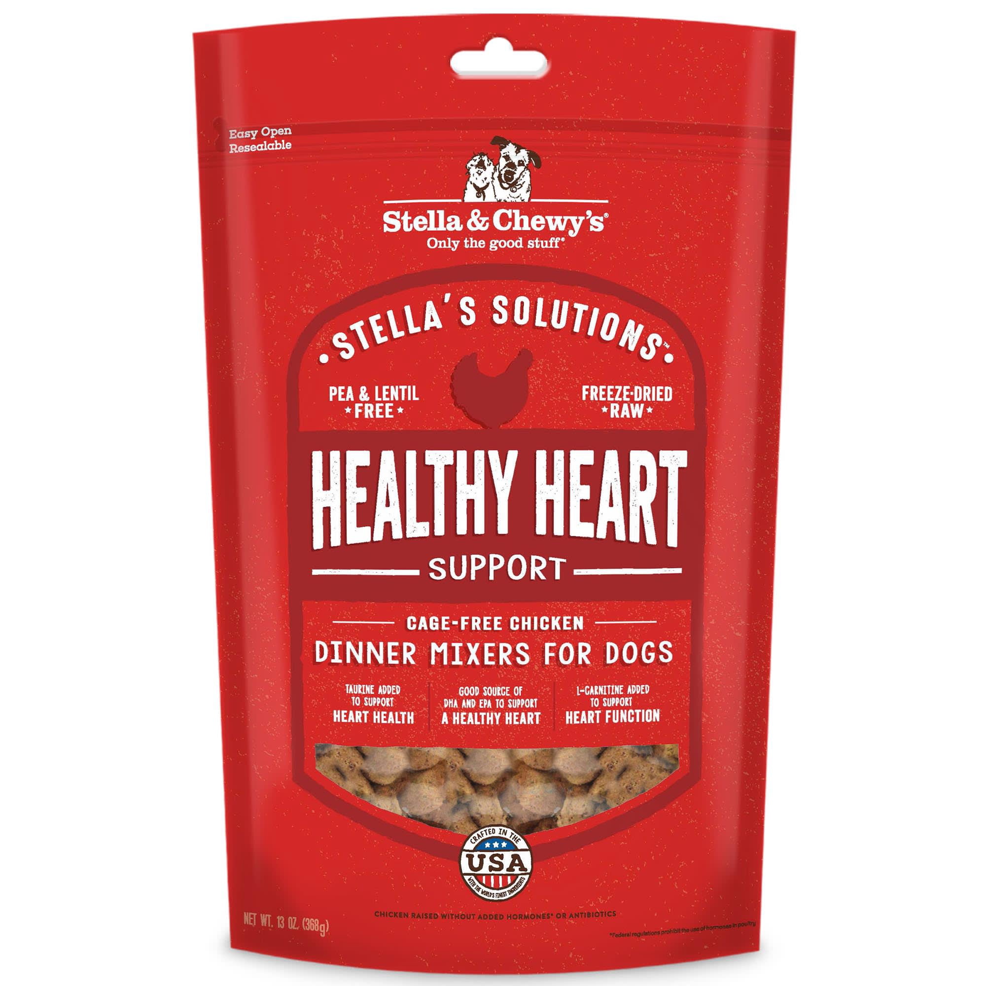 Stella & Chewy's Healthy Heart Support Cage-Free Chicken Dinner Morsels Dry Dog Food 13 oz.