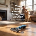 thumbnail image 7 of Pet Grooming Tool for Dogs and Cats Double Sided Dematting Comb Undercoat Rake Deshedding Brush Deep Detangling Groomer for Thick Long Short Coats Removes Loose Fur Mats Tangles, 7 of 7