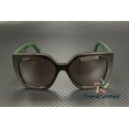 thumbnail image 2 of Gucci WEB GG 1300S Plastic Womens Square Sunglasses Havana 55mm Adult, 2 of 5