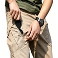 thumbnail image 4 of Men Casual Cargo Pants Regular Stretch Fit All Terrain Tough Hiking 6 Pocket Pants S-XXL, 4 of 10
