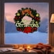 thumbnail image 1 of Christmas Wreath Decorations Window Shop Door Hangings Artificial Green Branches With Red Pines Cones Festive Layout 30 Cm Diameter Wreath, 1 of 7