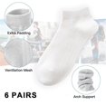 thumbnail image 2 of Men's Short Boat Socks - Thin And Breathable, Mesh Sports Socks For Spring And Summer, 2 of 5
