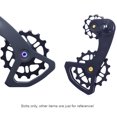 thumbnail image 4 of Tornillo RISK 2PCS Titanium Bicicleta Derailleur Jockey Rueda Bolt para MTB Road Bike M5 × 14.2mm Bi RISK  Tornillo, 4 of 7