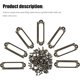 thumbnail image 3 of 50 pcs metal label holders for furniture drawers Cabinet cards, 3 of 5
